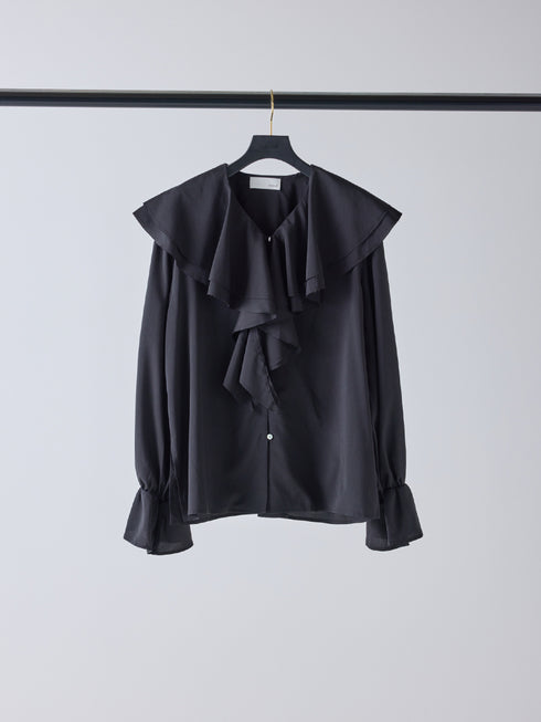 【 予約:12月中旬 】ラッフルブラウス /M254-13045